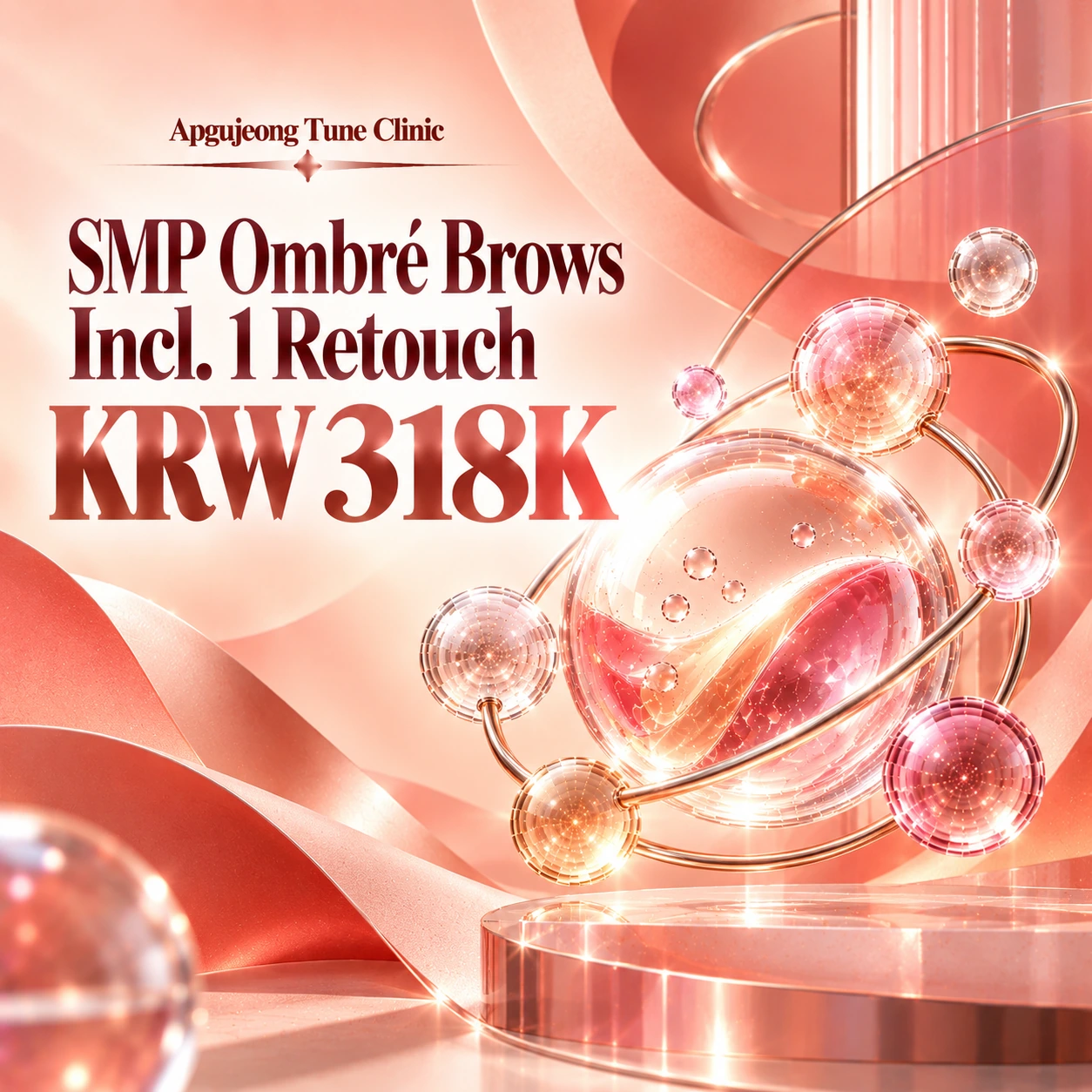 SMP Ombré Brows Incl. 1 Retouch