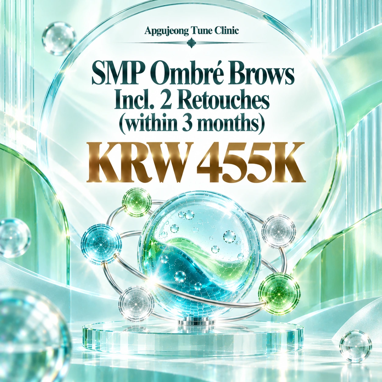 SMP Ombré Brows Incl. 2 Retouches (within 3 months)