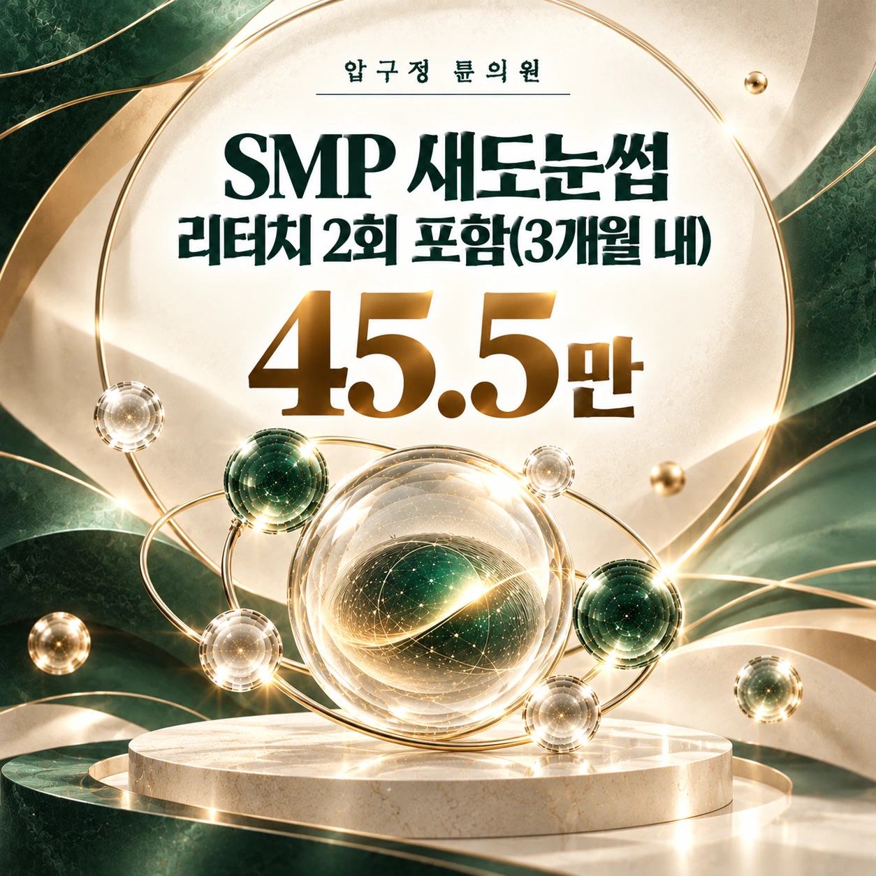 SMP 섀도눈썹 리터치 2회 포함(3개월 내)