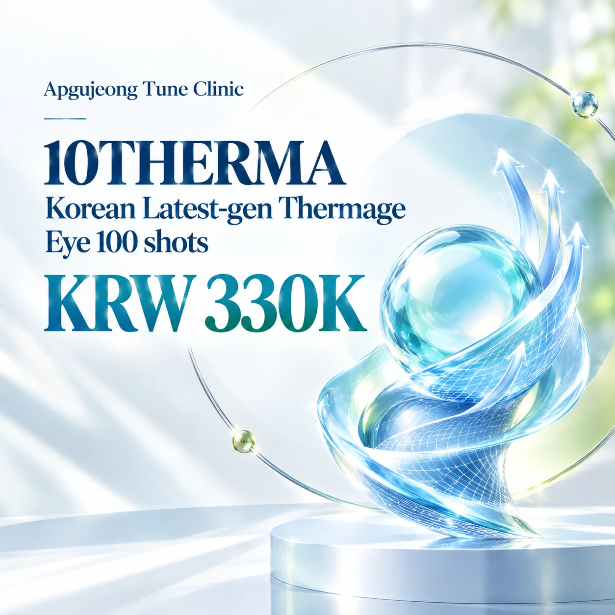 10THERMA Korean Latest-gen Thermage Eye 100 shots