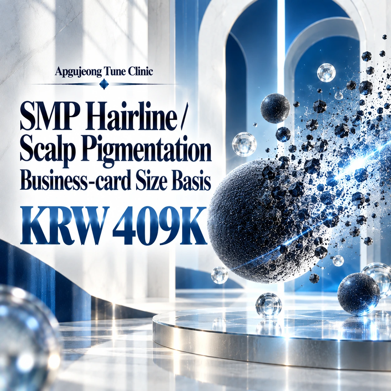 SMP Hairline / Scalp Pigmentation Business-card Size Basis