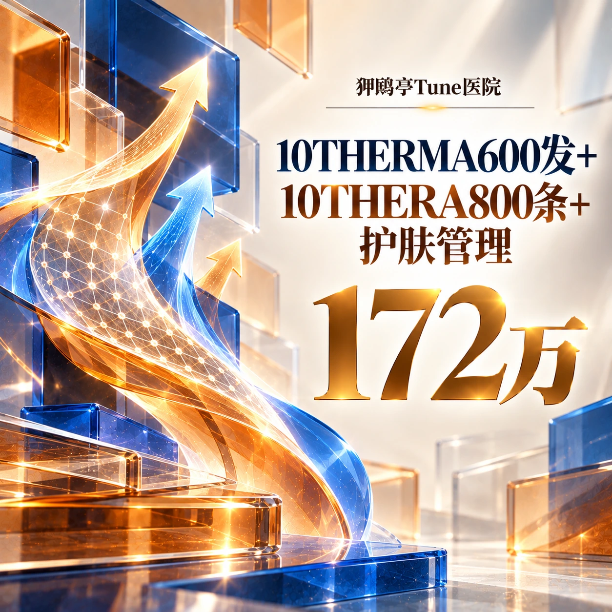 10THERMA600发+10THERA800条+护肤管理
