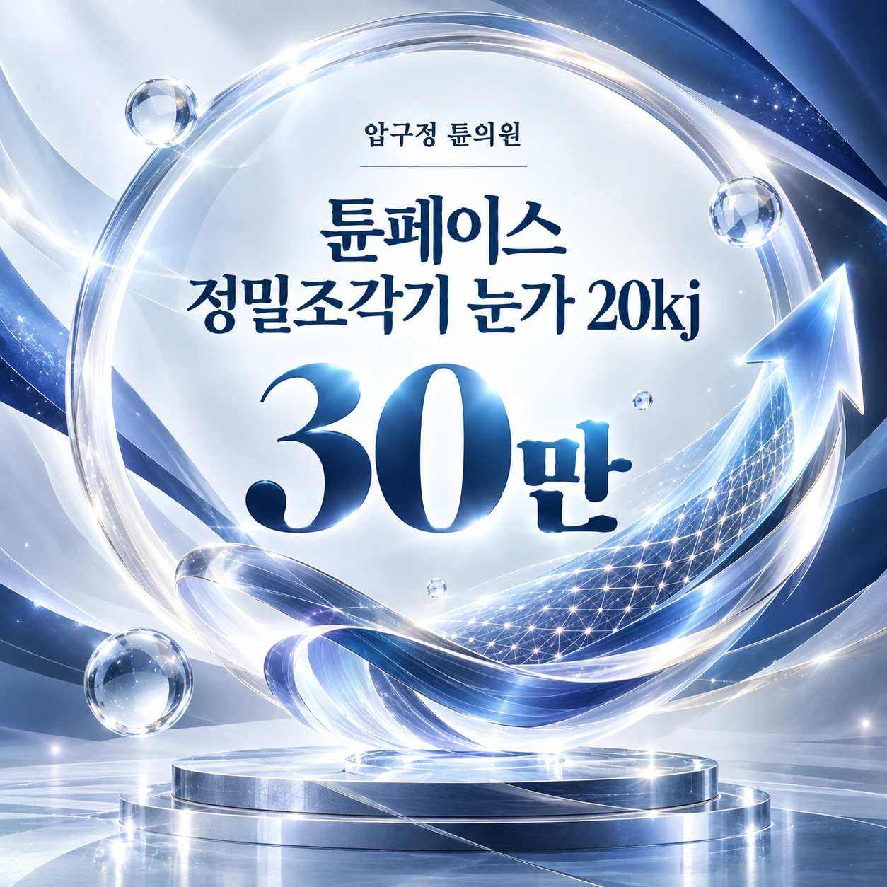 튠페이스 정밀조각기 눈가 20kj