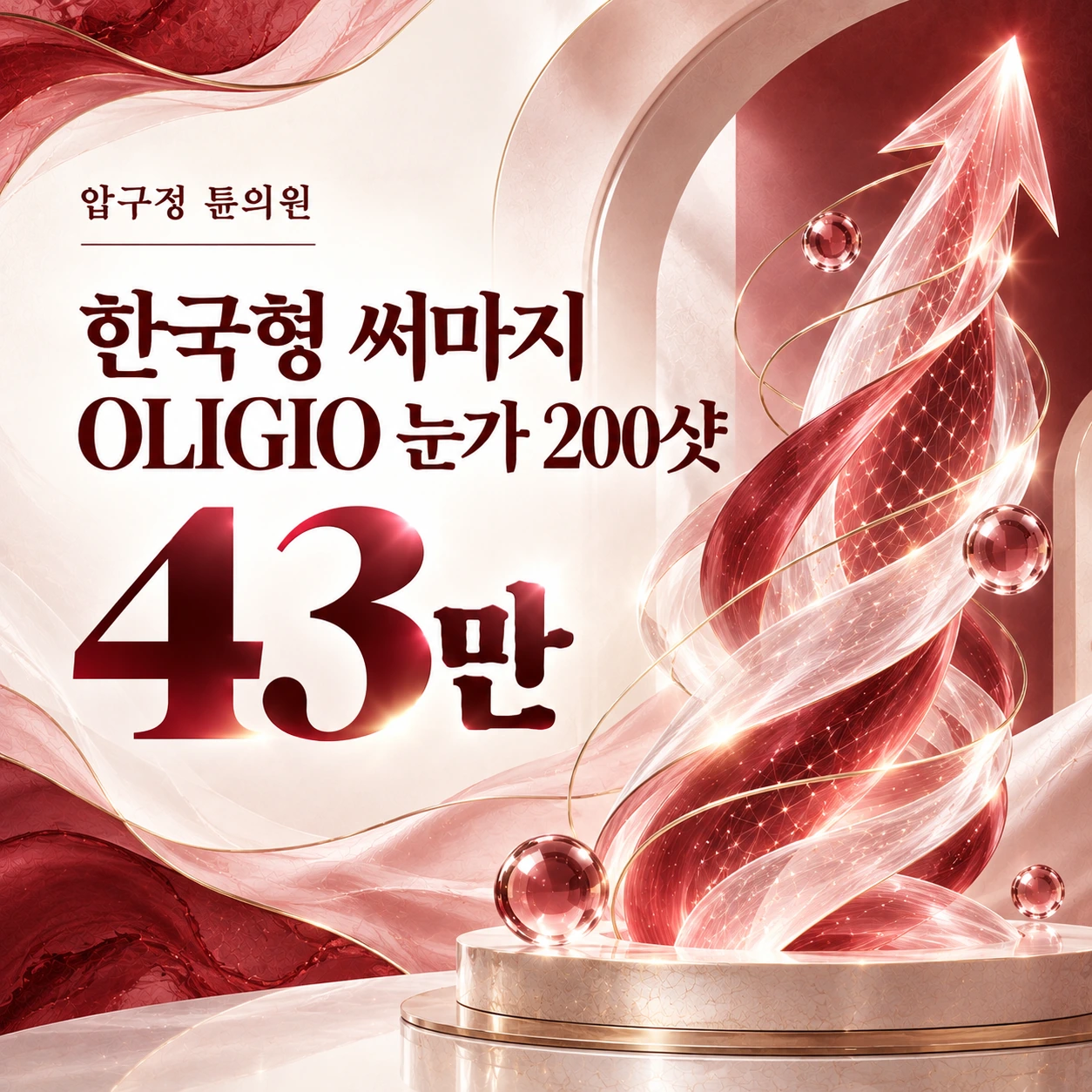 한국형 써마지 OLIGIO 눈가 200샷
