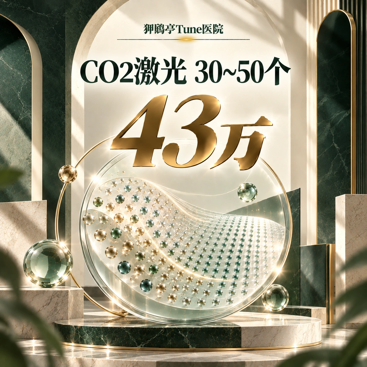 CO2激光 30~50个