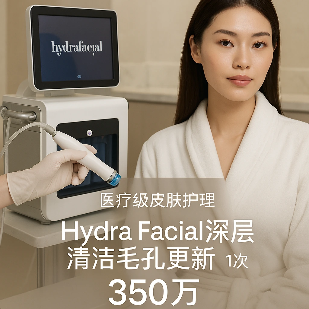 Hydra Facial深层清洁毛孔更新
