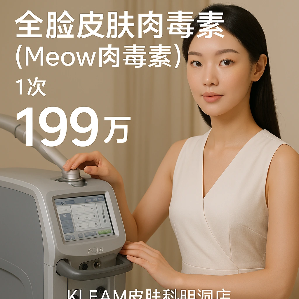全脸皮肤肉毒素（Meow肉毒素）