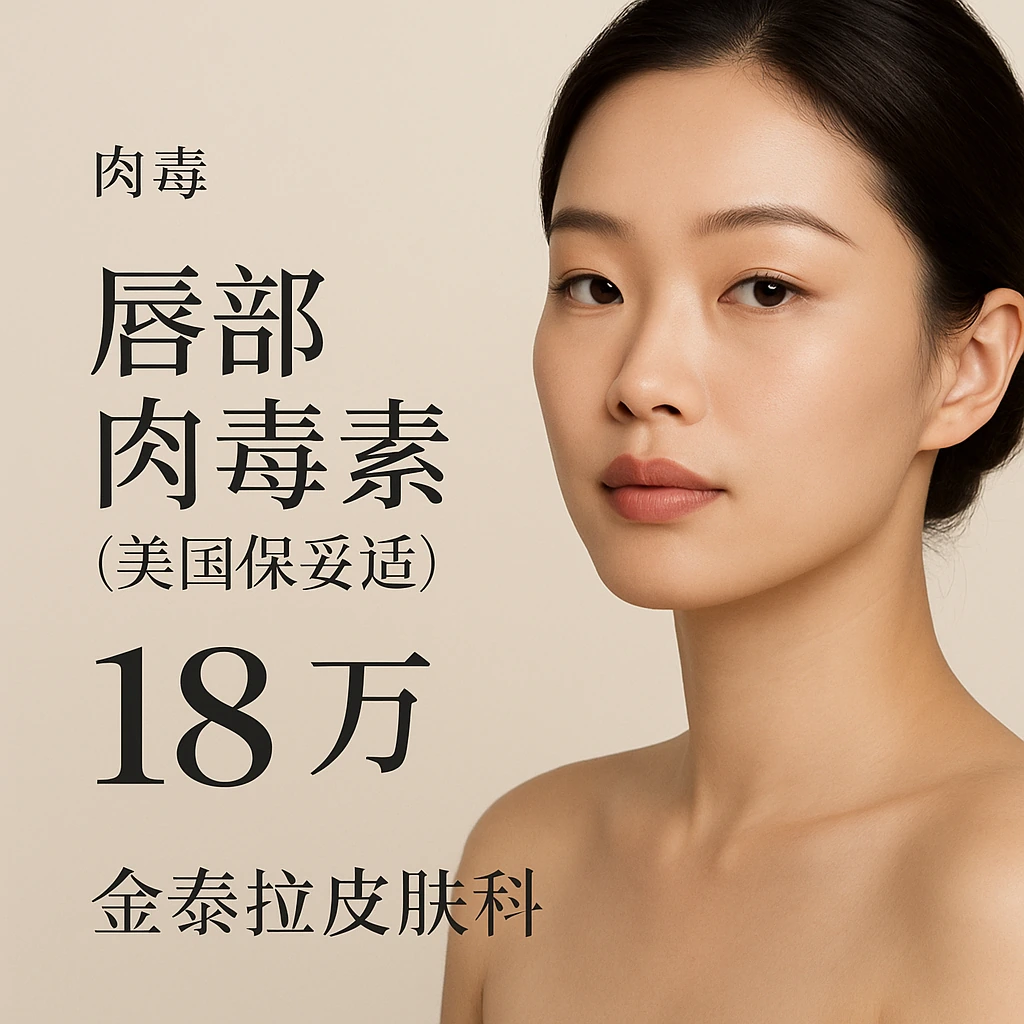 唇部肉毒素 (美国保妥适)