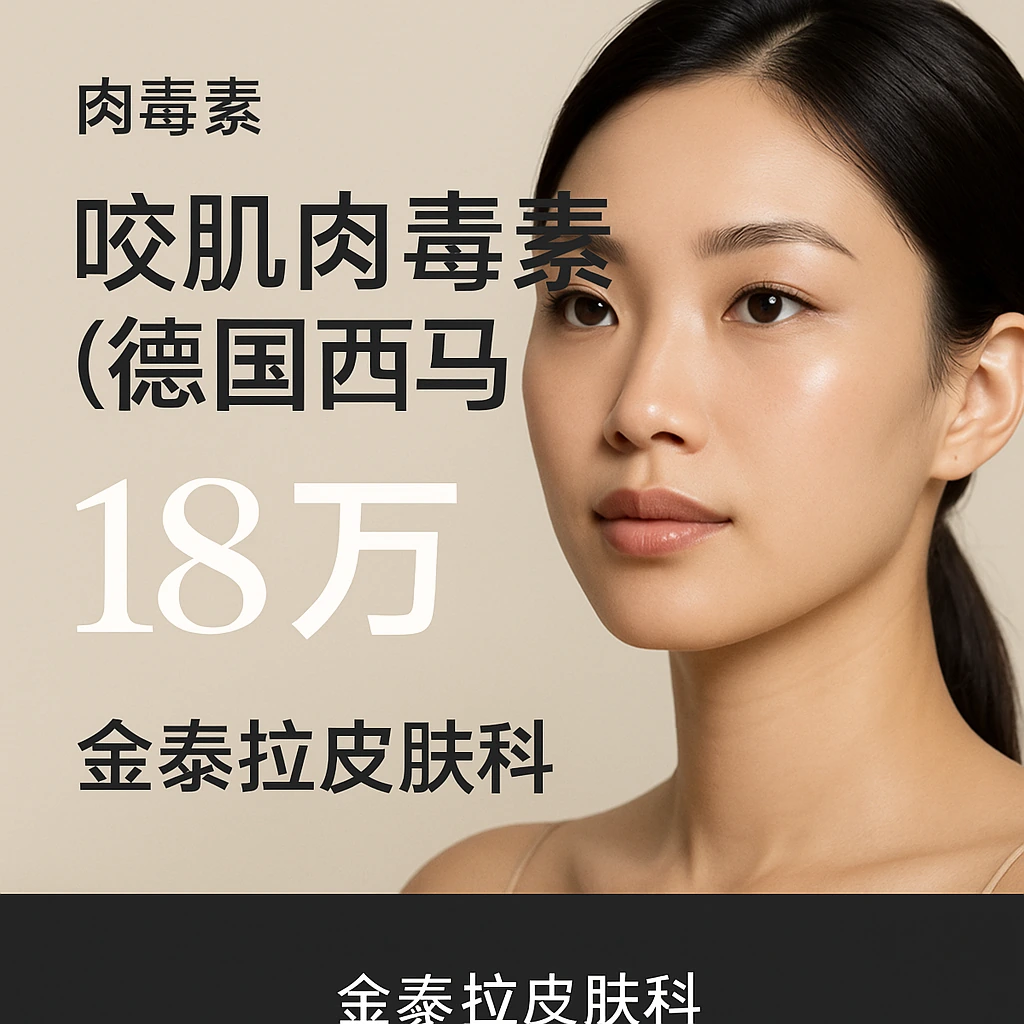 咬肌肉毒素 (德国西马)