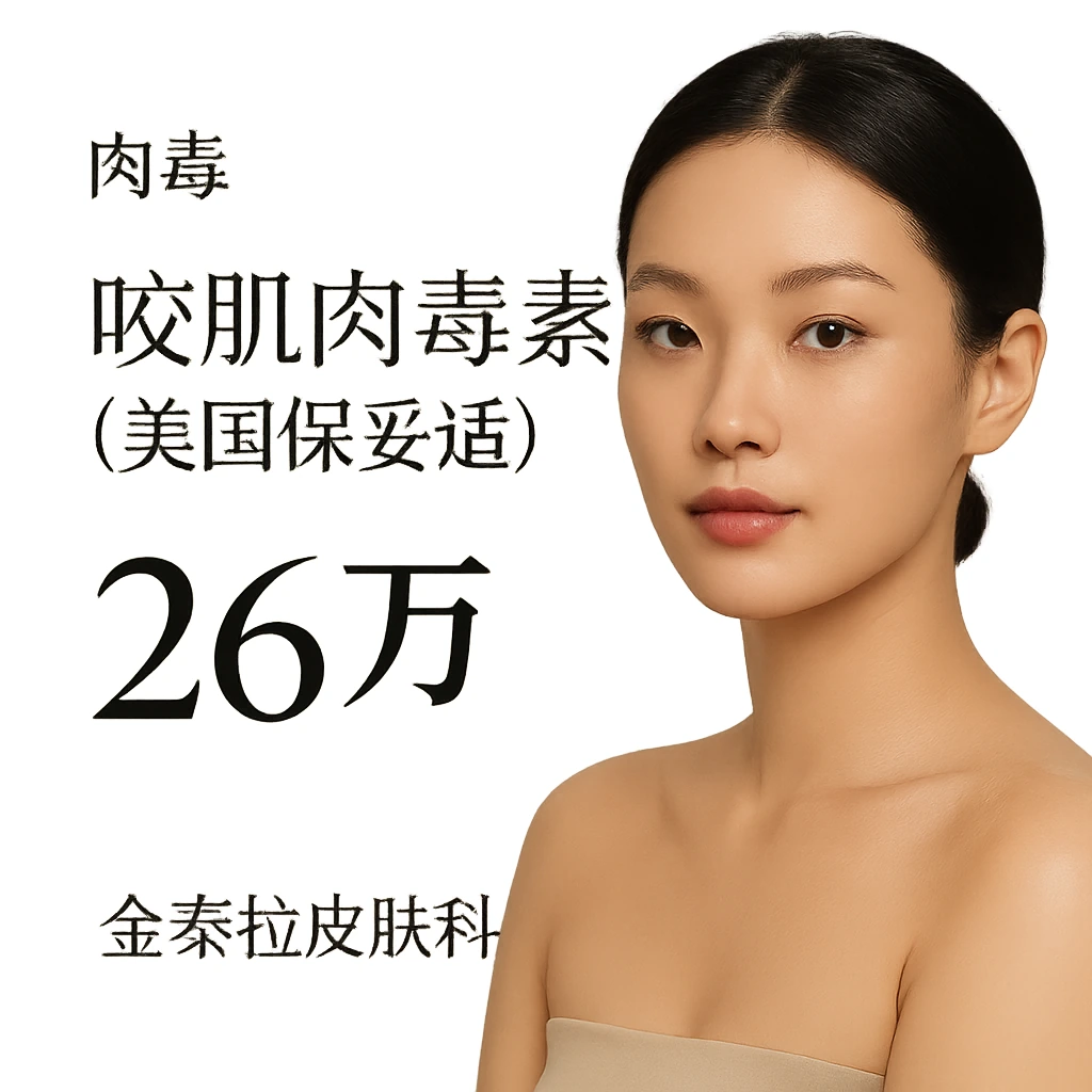 咬肌肉毒素 (美国保妥适)