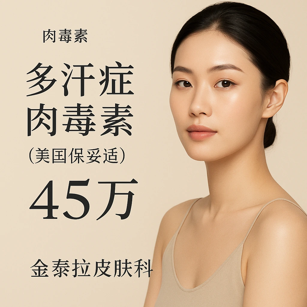 多汗症肉毒素 (美国保妥适)