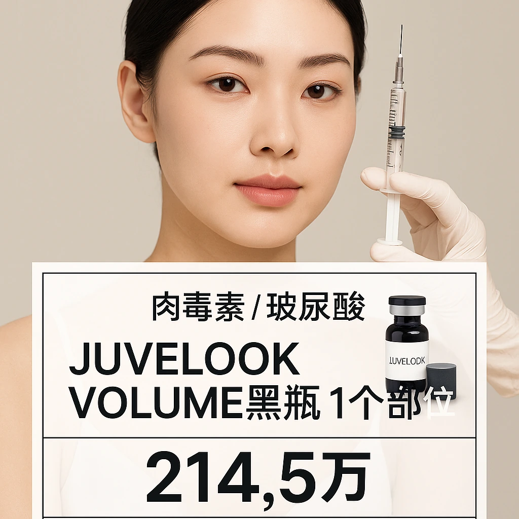 JUVELOOK VOLUME黑瓶 1个部位