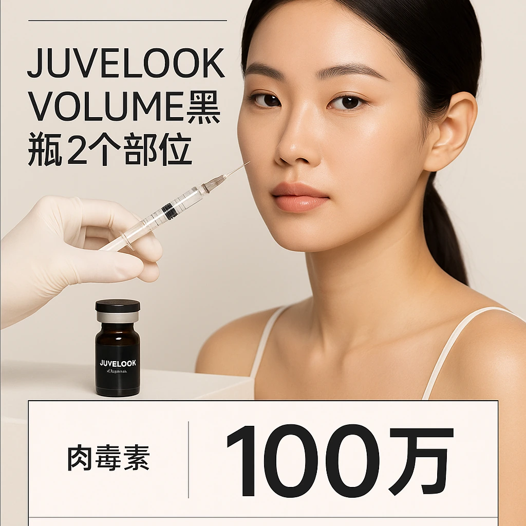 JUVELOOK VOLUME黑瓶 2个部位