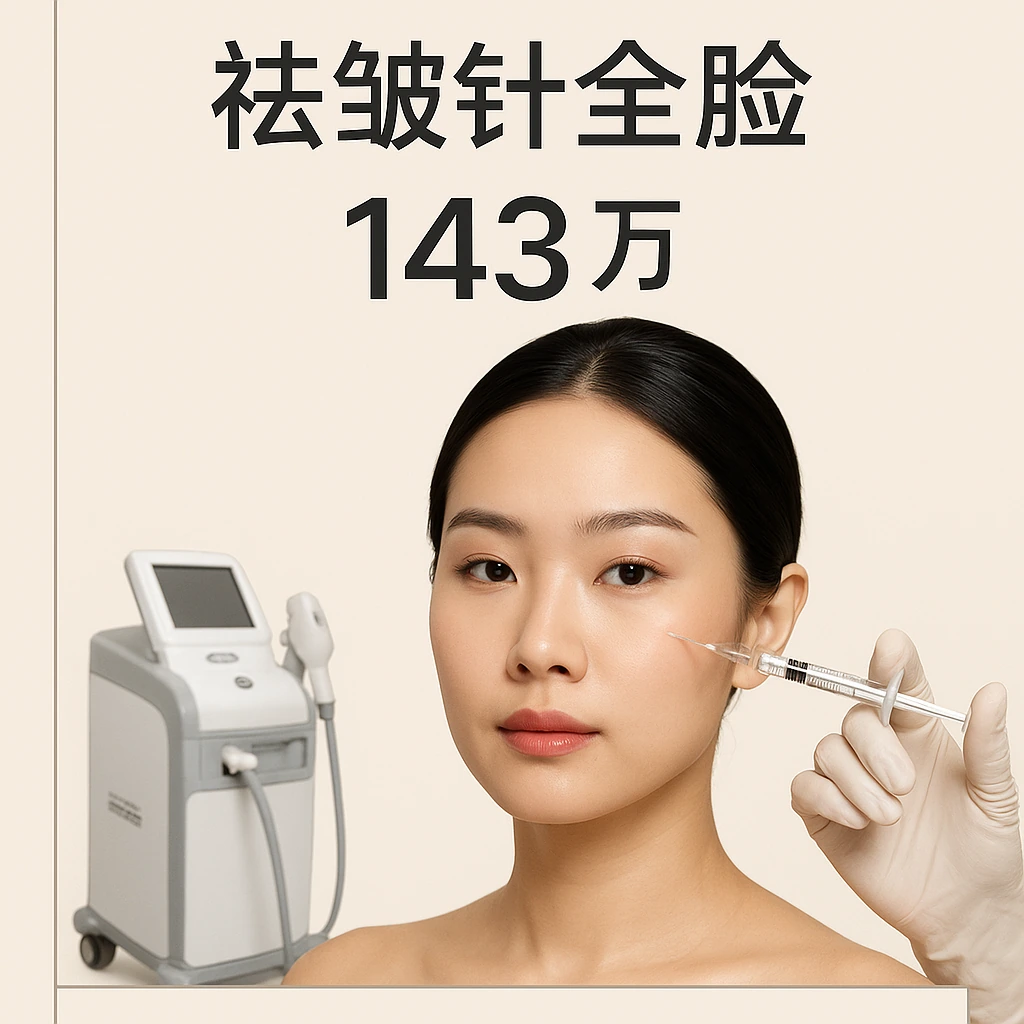 祛皱针全脸