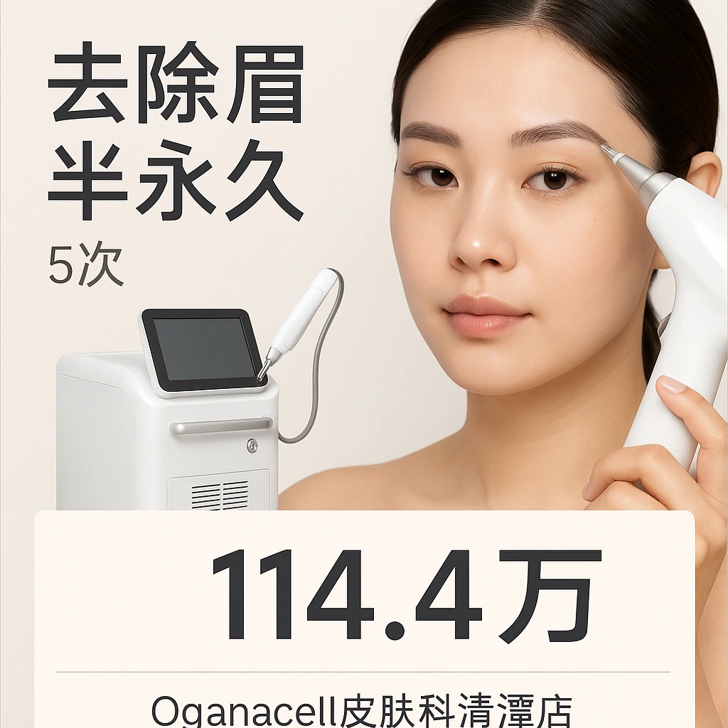 去除眉半永久