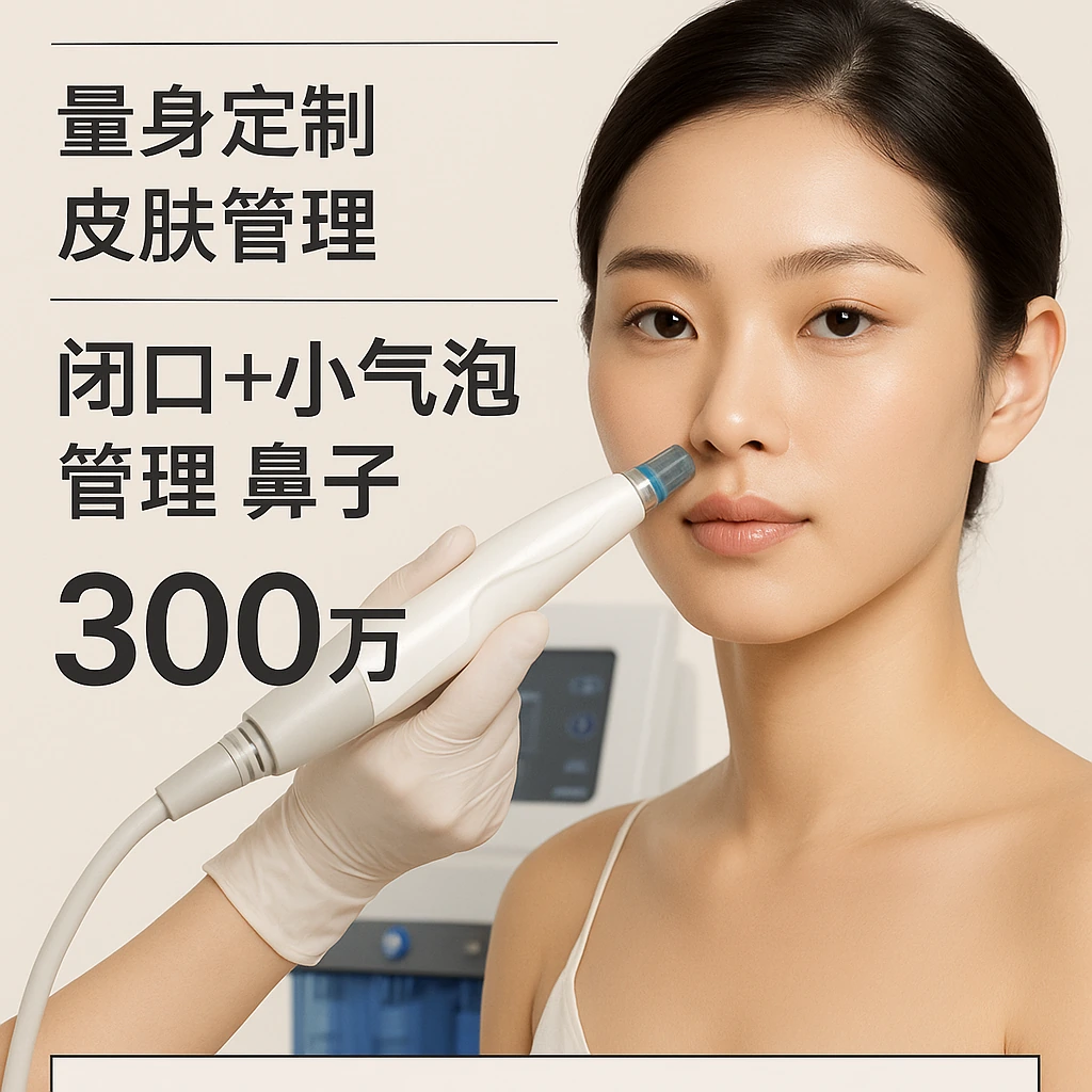 闭口+小气泡管理 鼻子