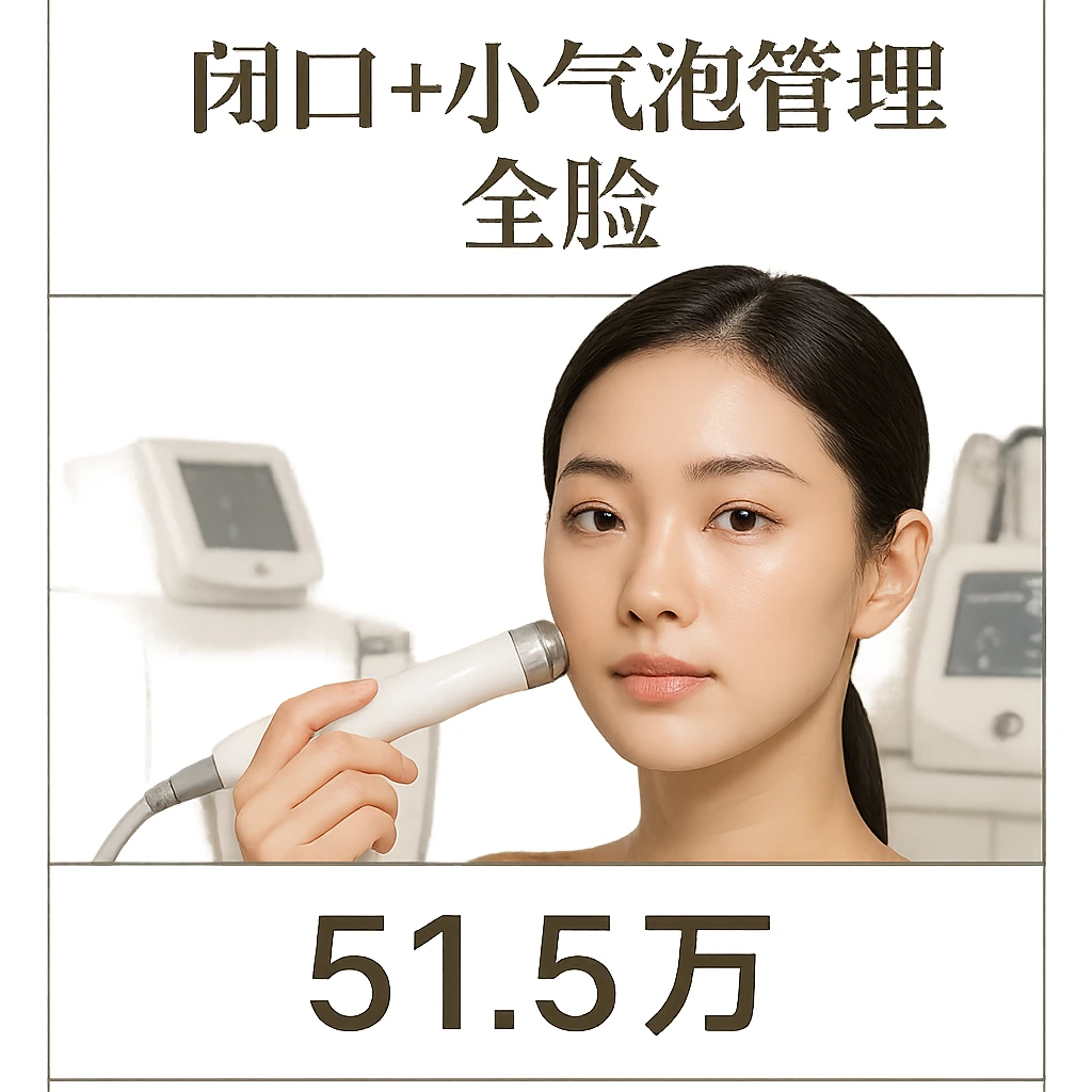 闭口+小气泡管理 全脸