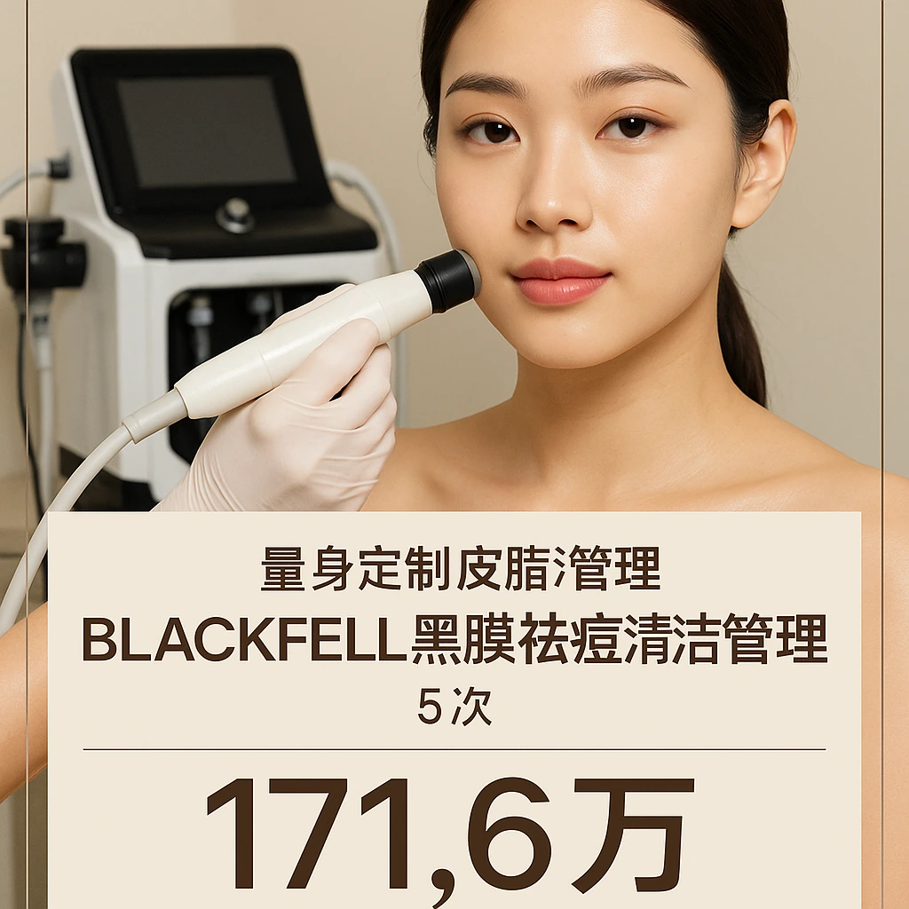 BLACKFELL黑膜祛痘清洁管理