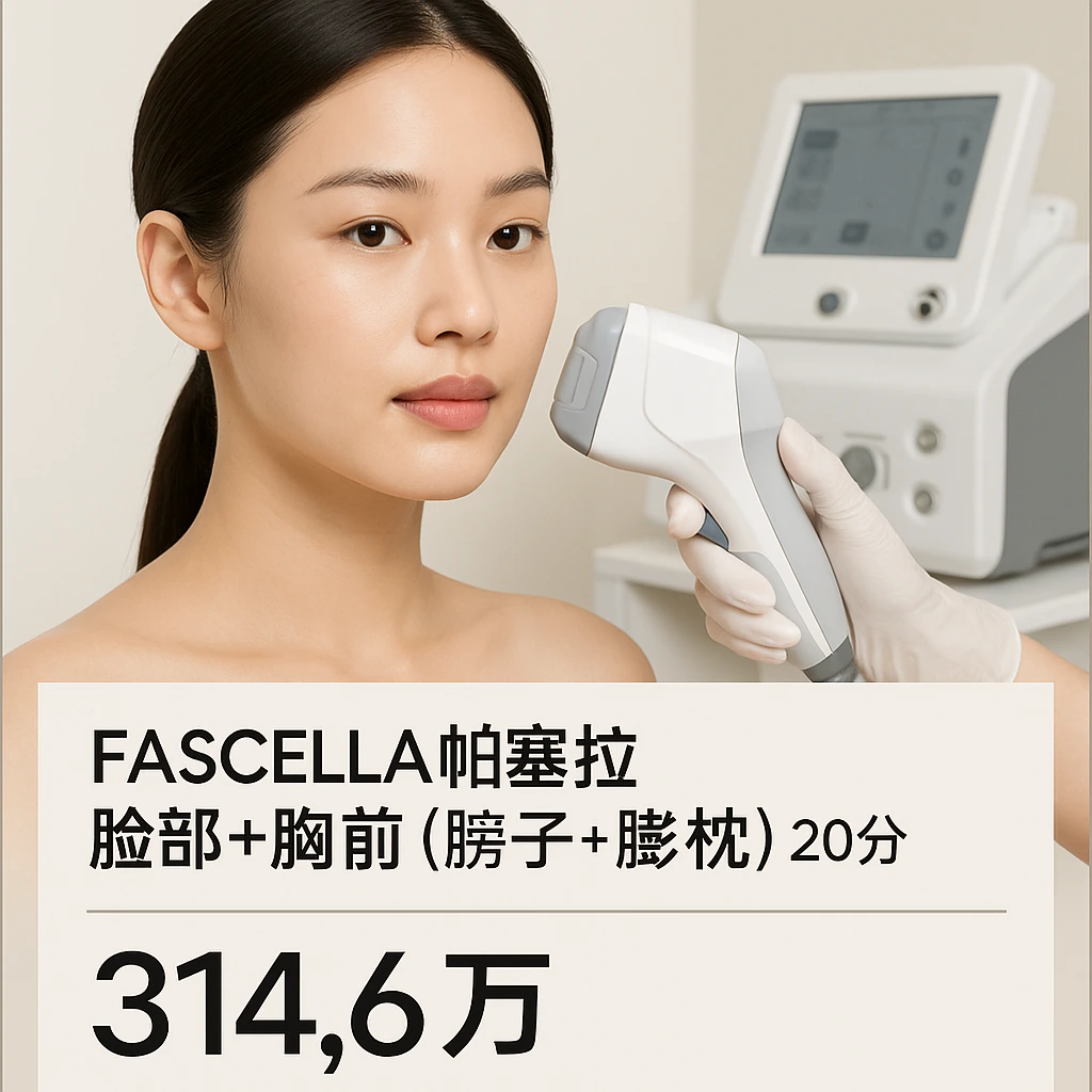 FASCELLA帕塞拉 脸部+胸前(脖子+膀胱) 20分