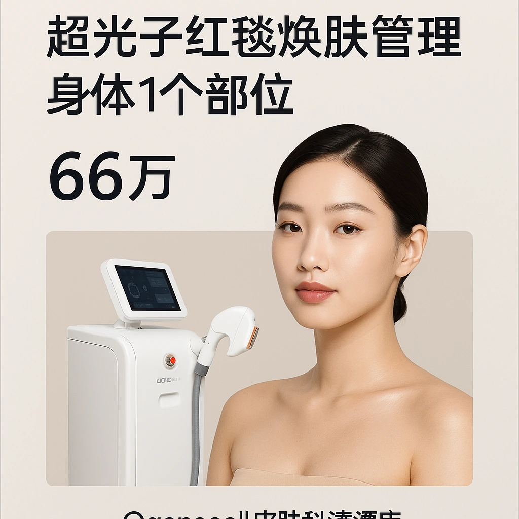 超光子红毯焕肤管理 身体1个部位