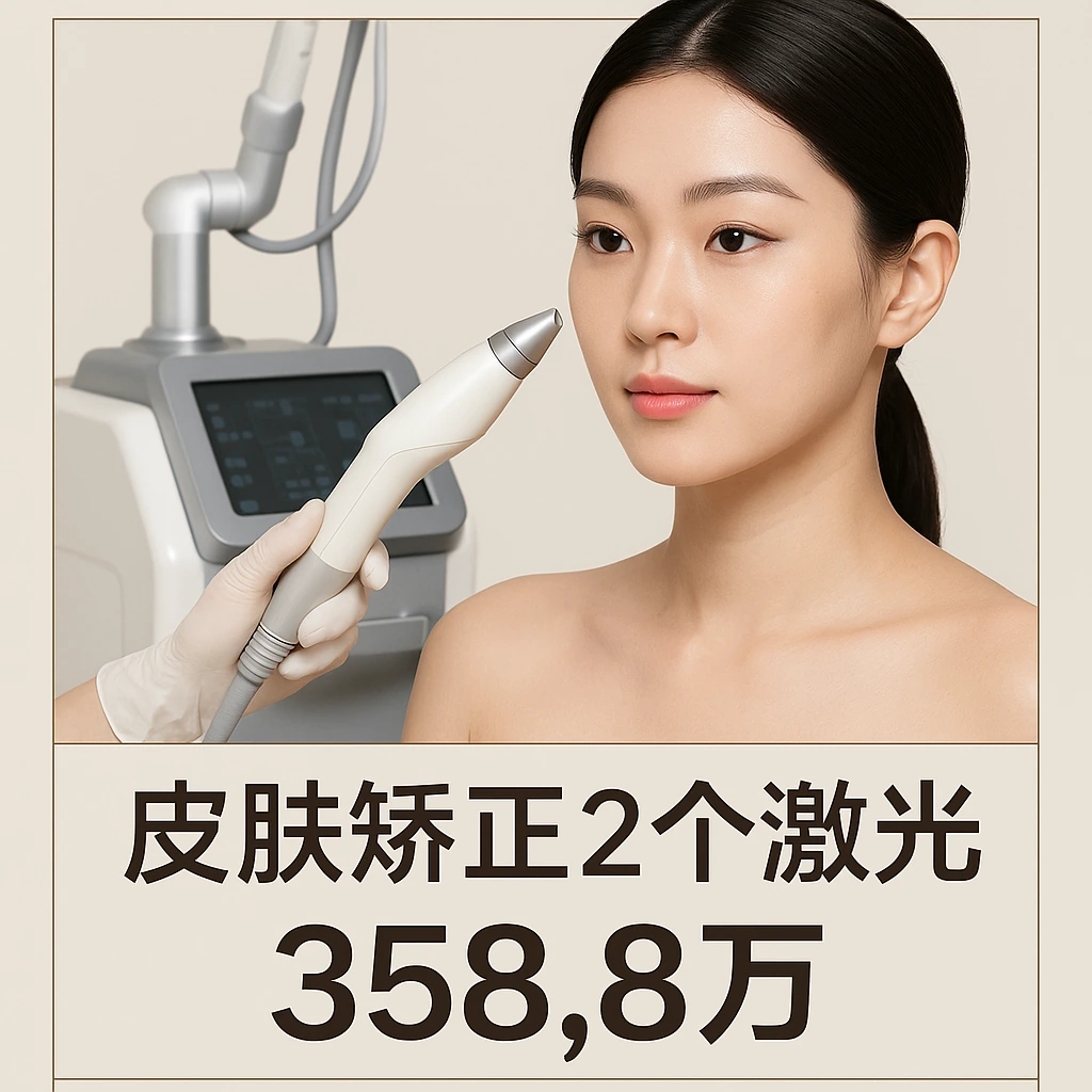 皮肤矫正2个激光