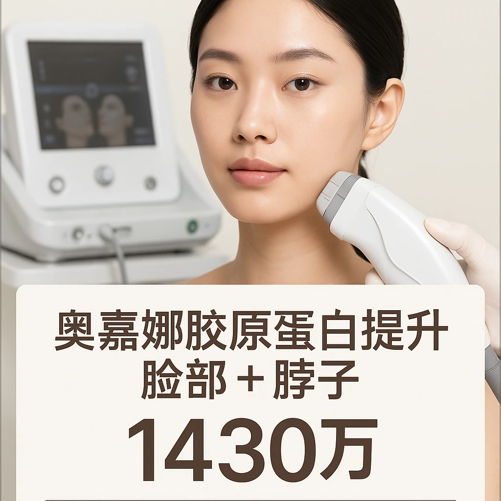 奥嘉娜胶原蛋白提升 脸部+脖子