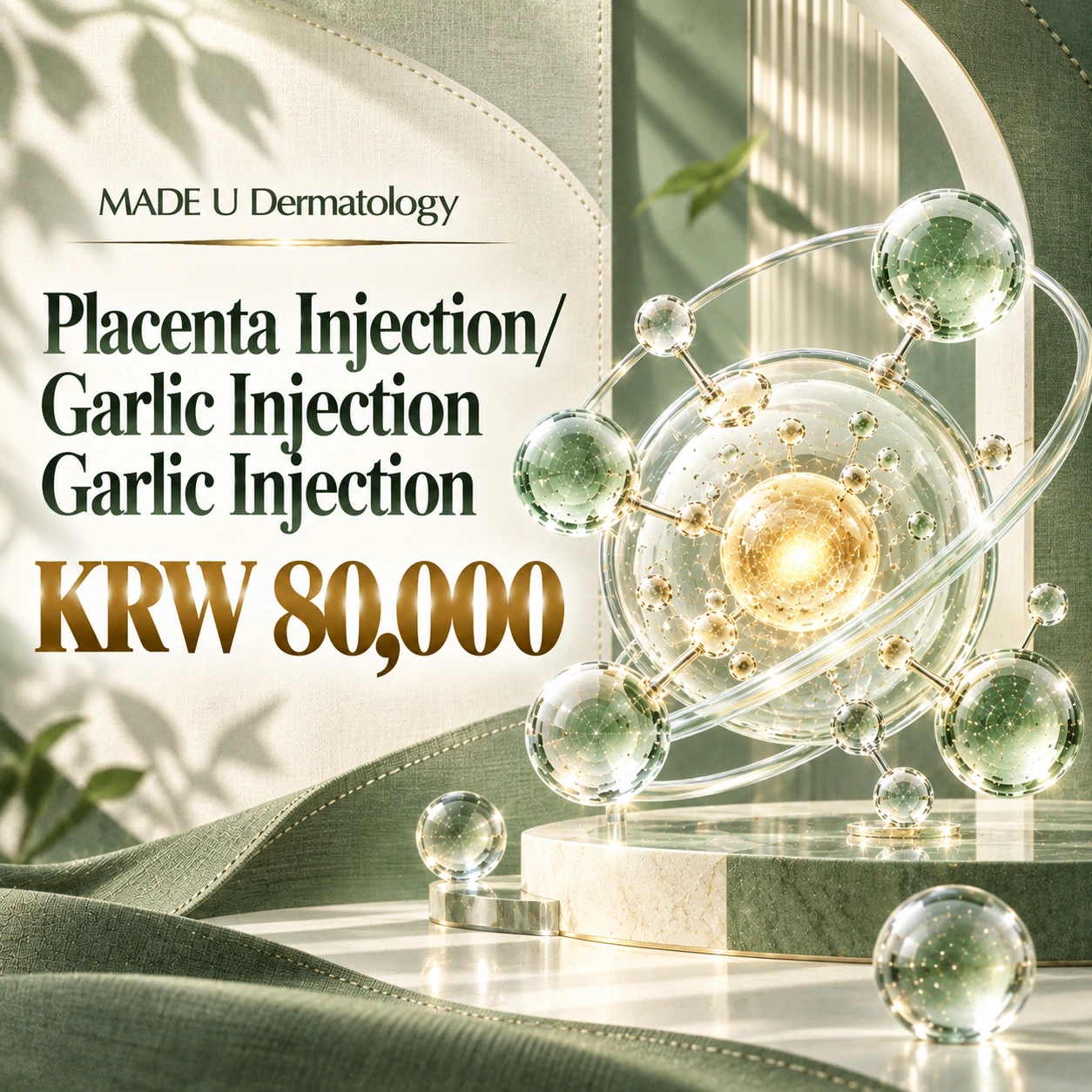 Placenta Injection/Garlic Injection Garlic Injection