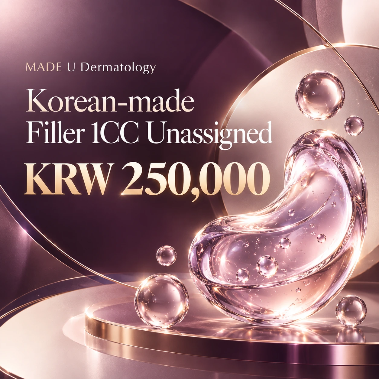 Korean-made Filler 1CC Unassigned