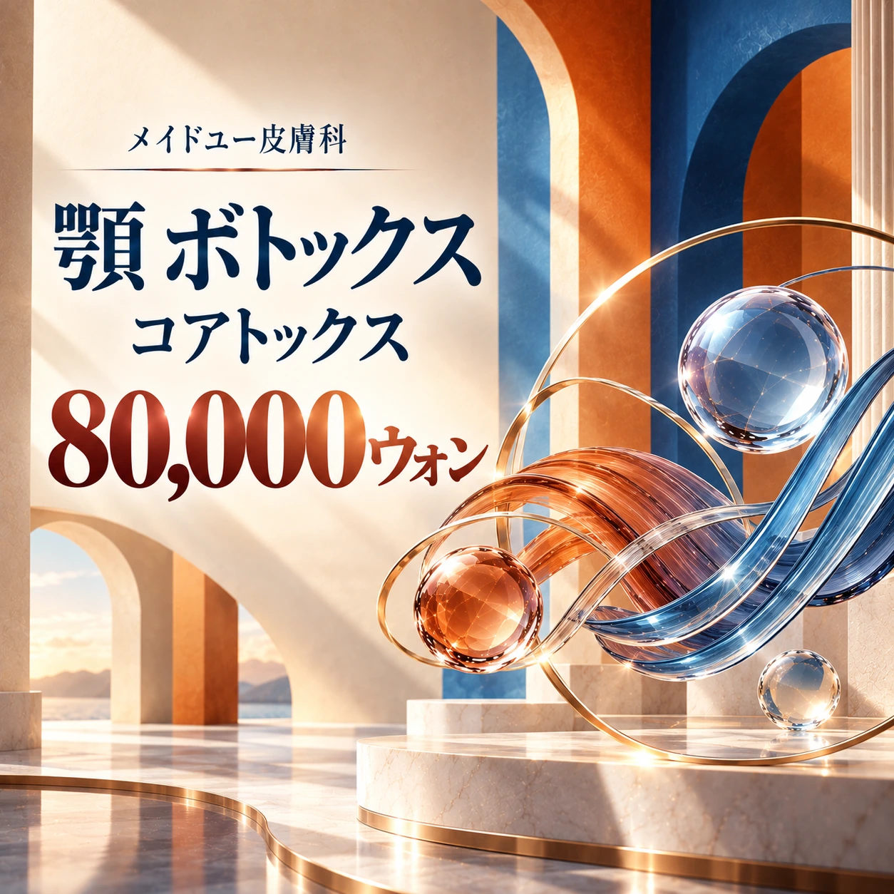 顎 ボトックス コアトックス