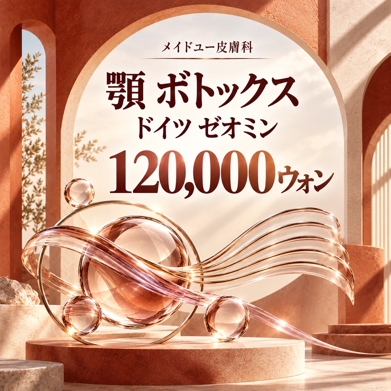 顎 ボトックス ドイツ ゼオミン