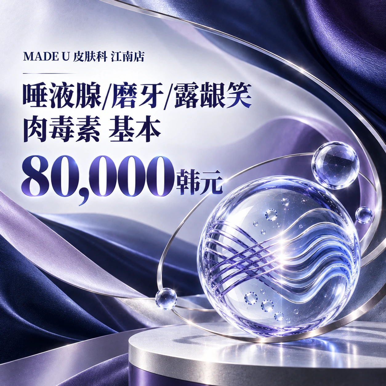 唾液腺/磨牙/露龈笑 肉毒素 基本