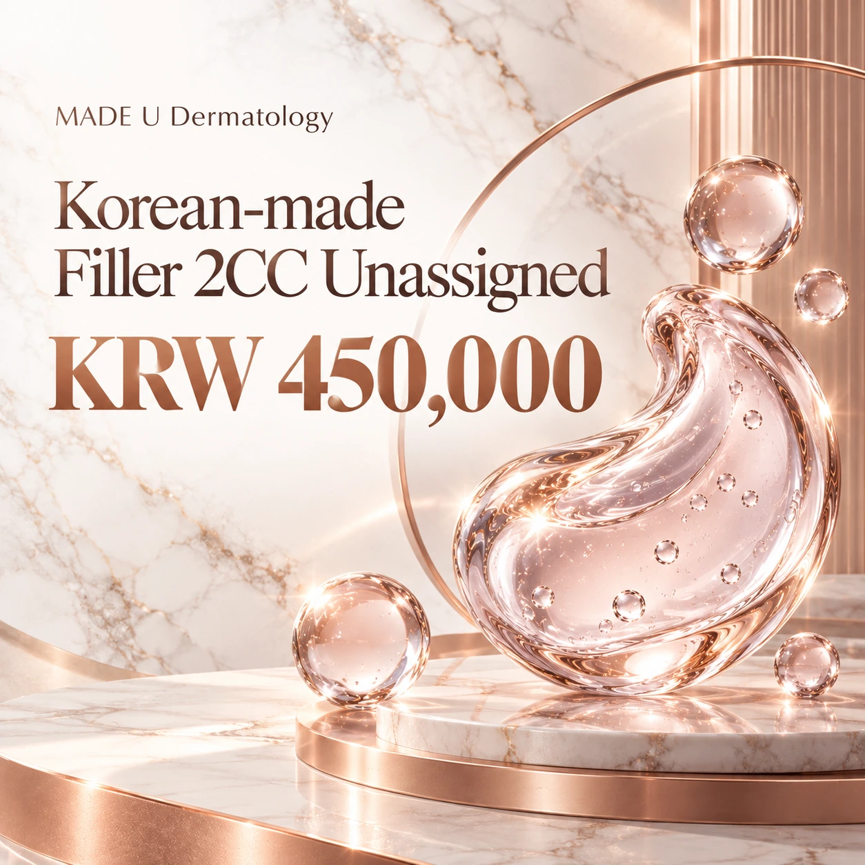 Korean-made Filler 2CC Unassigned