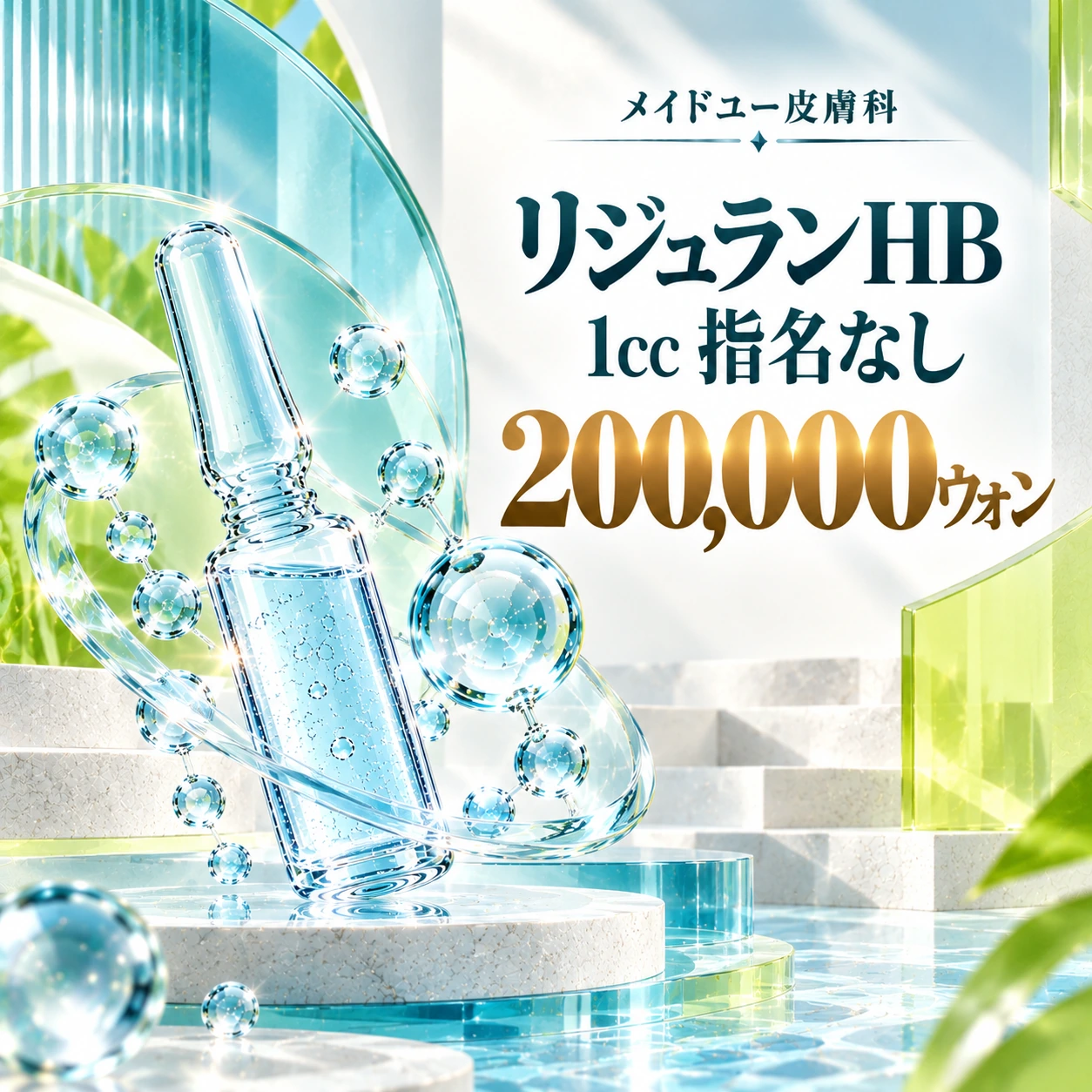 リジュランHB 1cc 指名なし