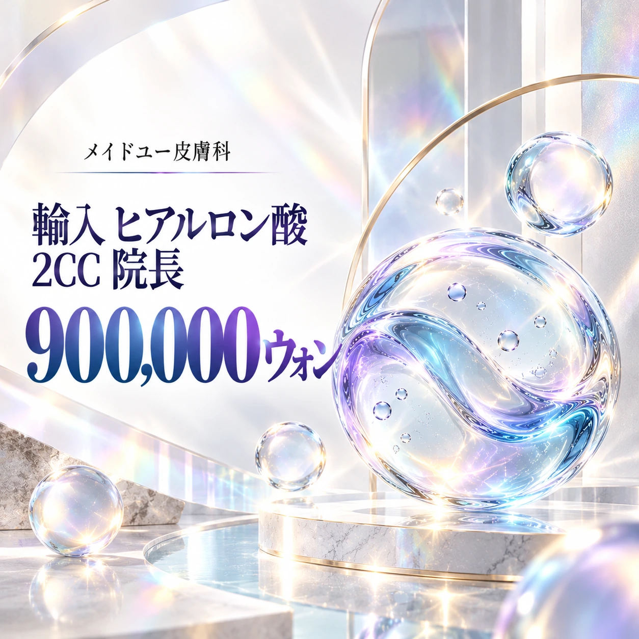 輸入 ヒアルロン酸 2CC 院長