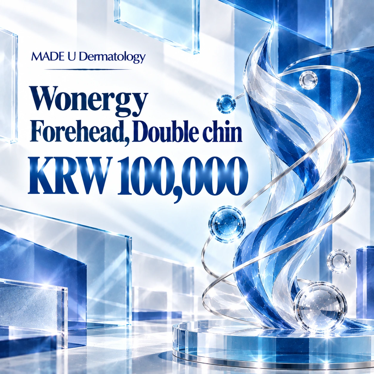Wonergy Forehead,Double chin