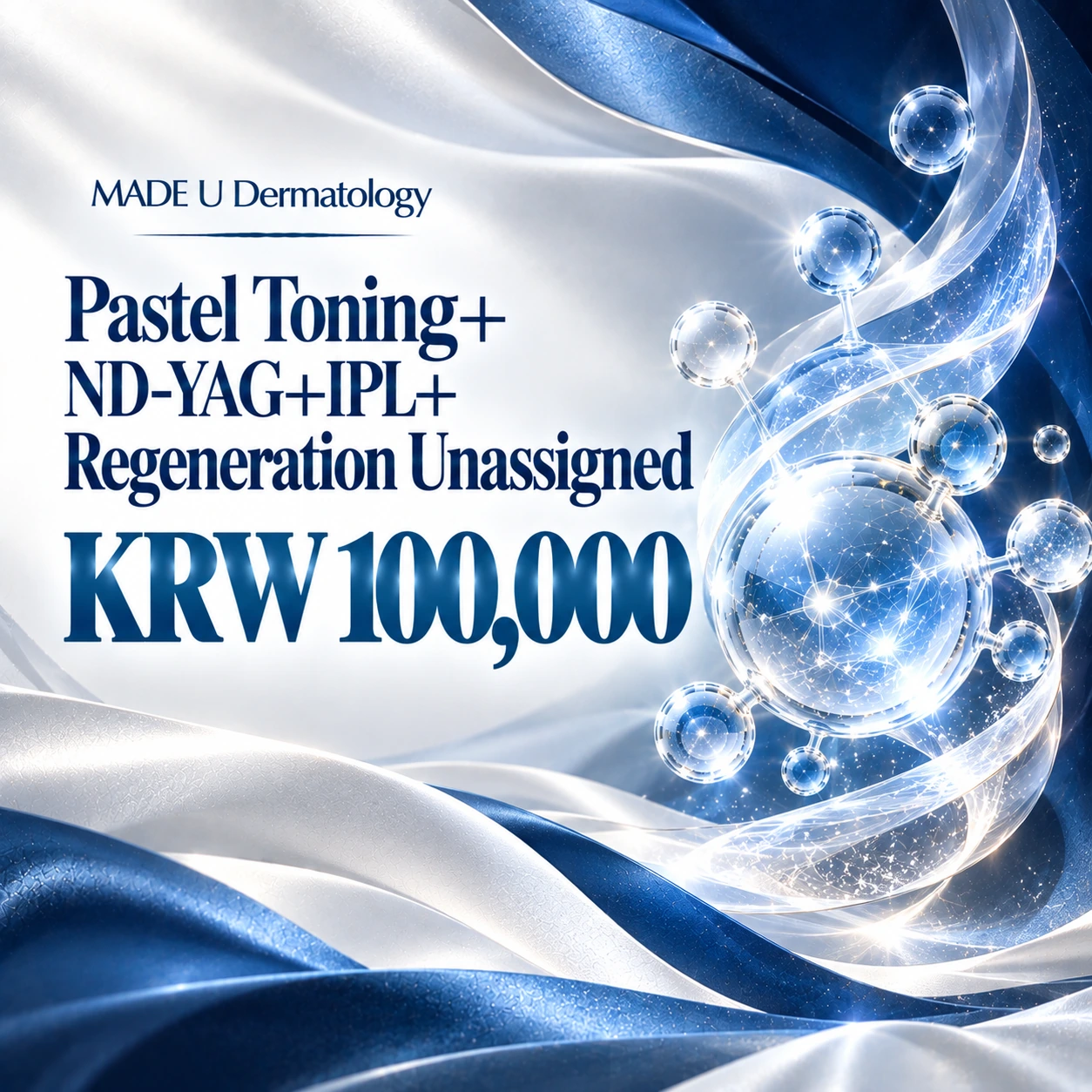 Pastel Toning+ND-YAG+IPL+Regeneration Unassigned