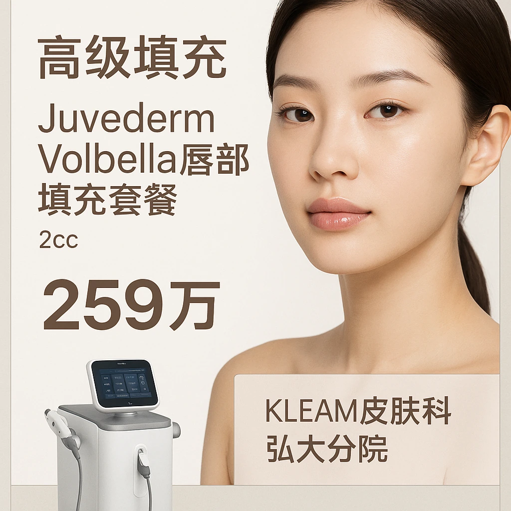 Juvederm Volbella唇部填充套餐