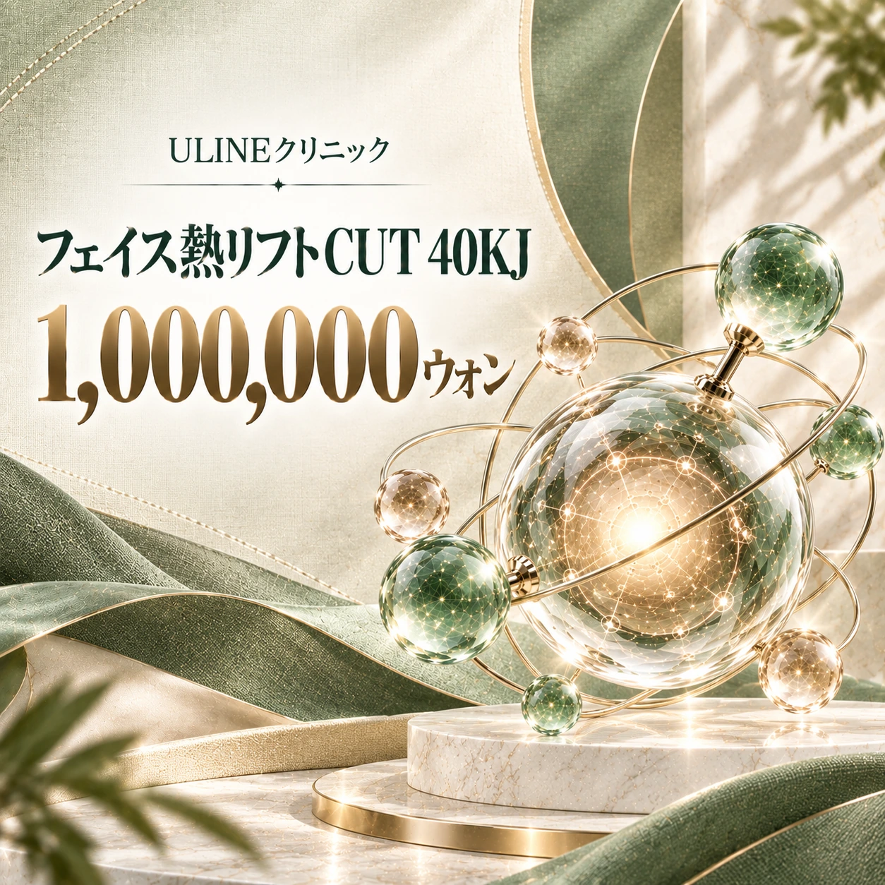 フェイス熱リフトCUT 40KJ