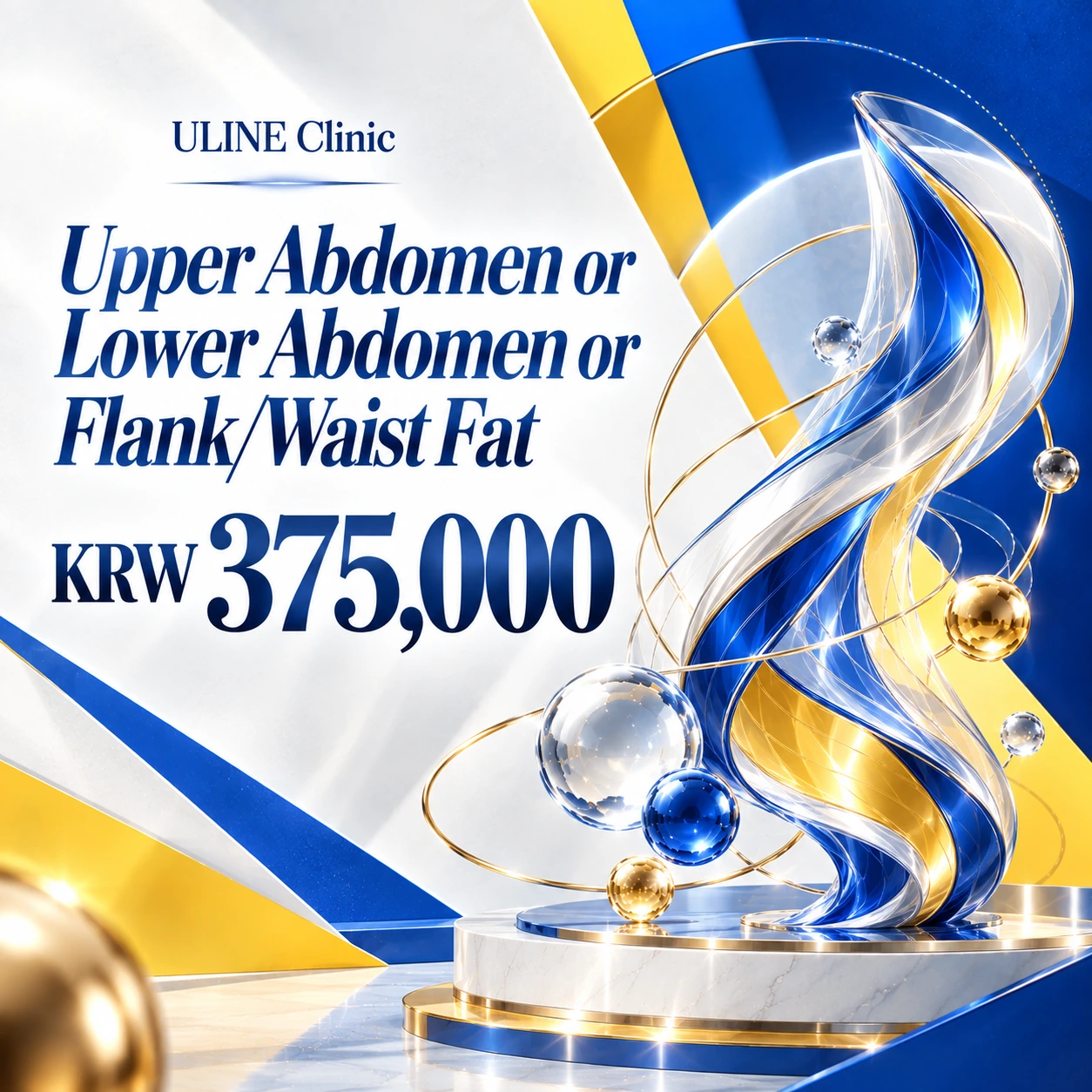 Upper Abdomen or Lower Abdomen or Flank/Waist Fat