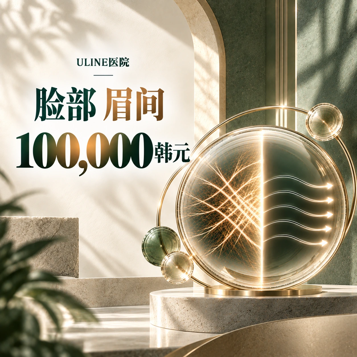 脸部 眉间