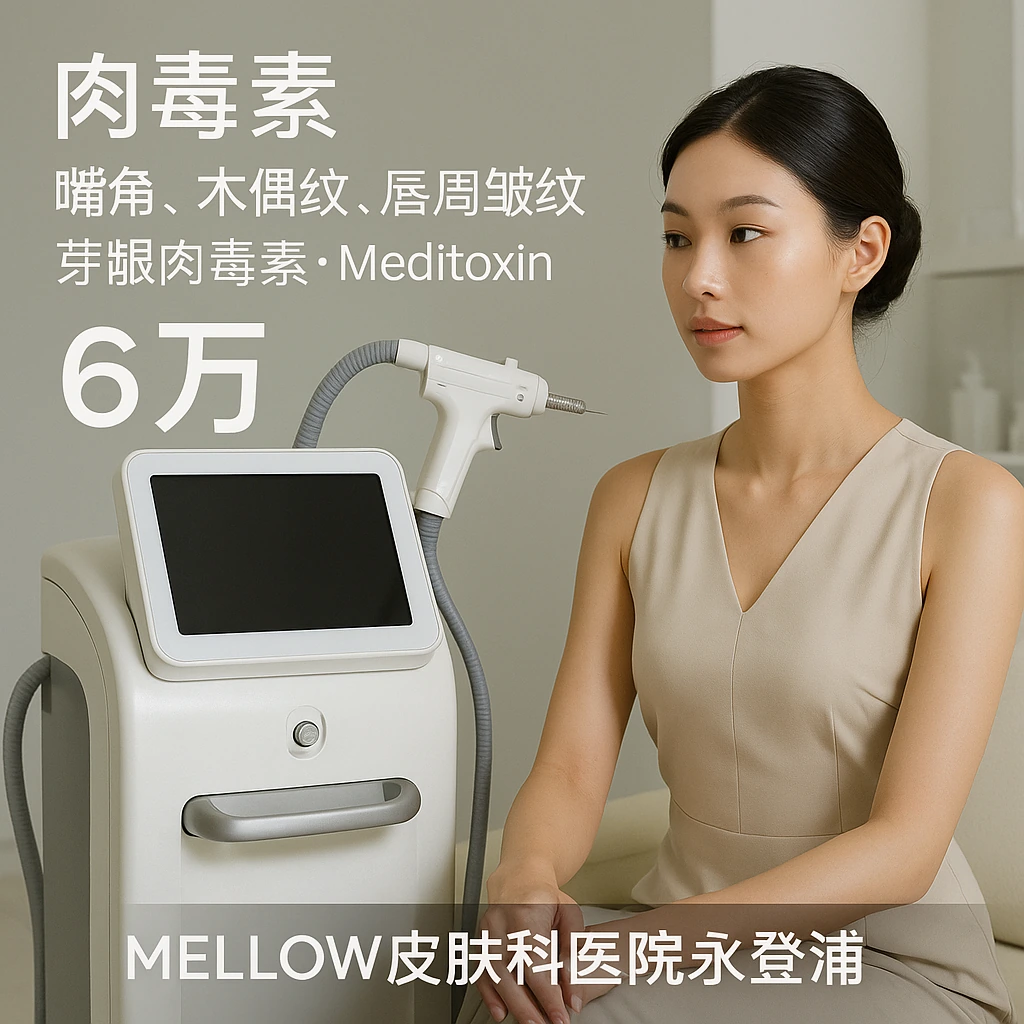 嘴角, 木偶纹, 唇周皱纹, 牙龈肉毒素 - Meditoxin