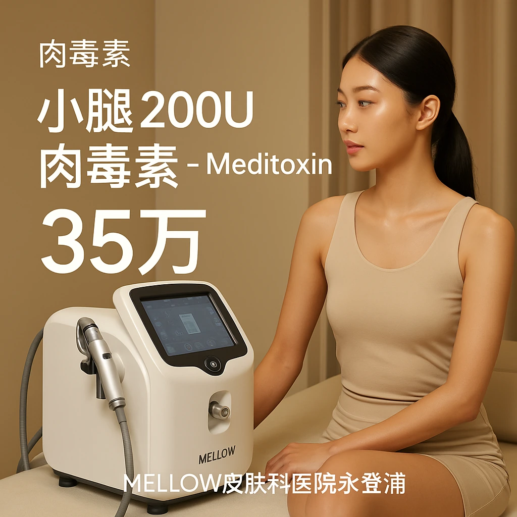 小腿 200U 肉毒素 - Meditoxin