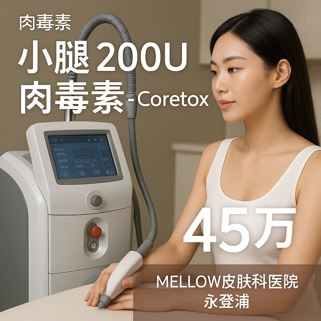 小腿 200U 肉毒素 - Coretox