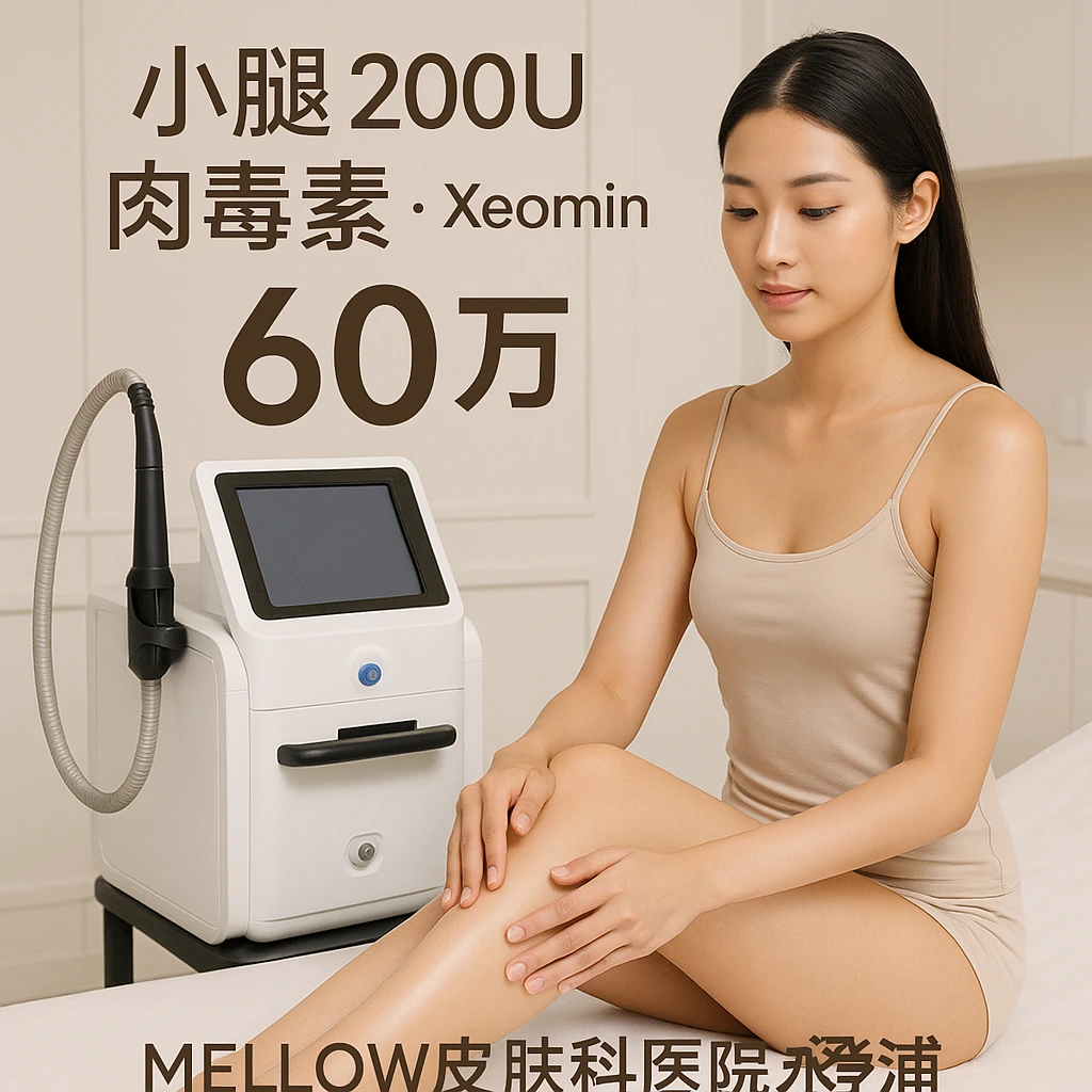 小腿 200U 肉毒素 - Xeomin