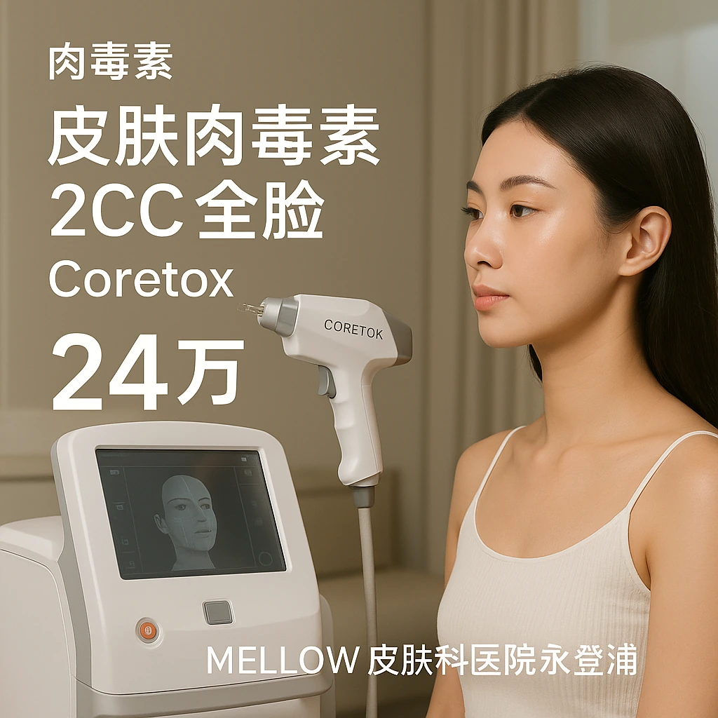 皮肤肉毒素 2CC 全脸 - Coretox