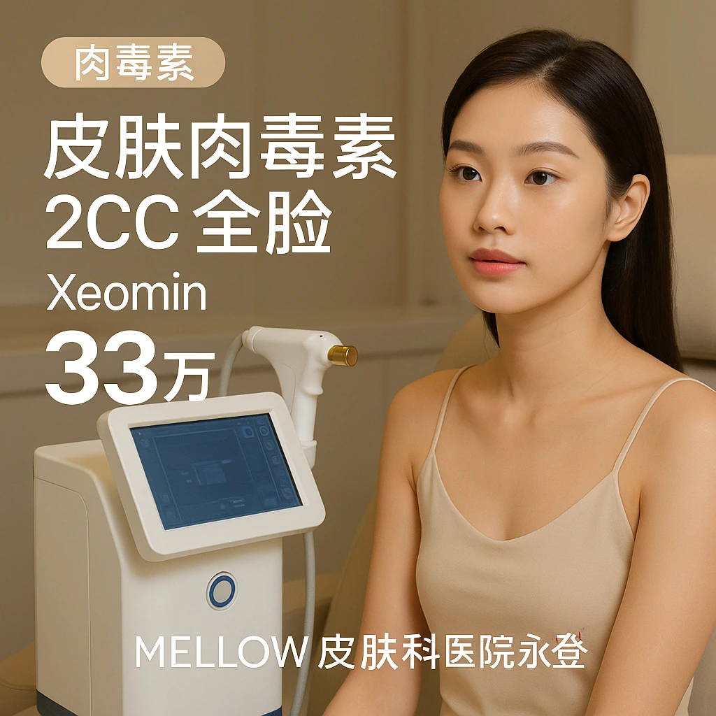 皮肤肉毒素 2CC 全脸 - Xeomin