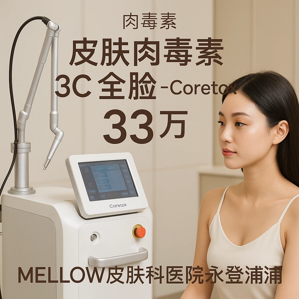 皮肤肉毒素 3CC 全脸 - Coretox