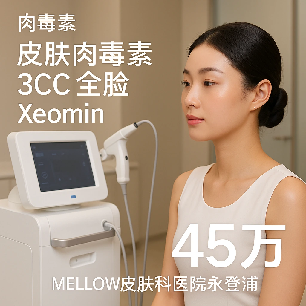 皮肤肉毒素 3CC 全脸 - Xeomin