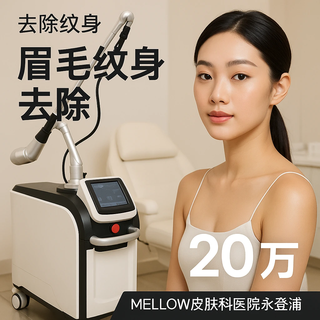眉毛纹身去除