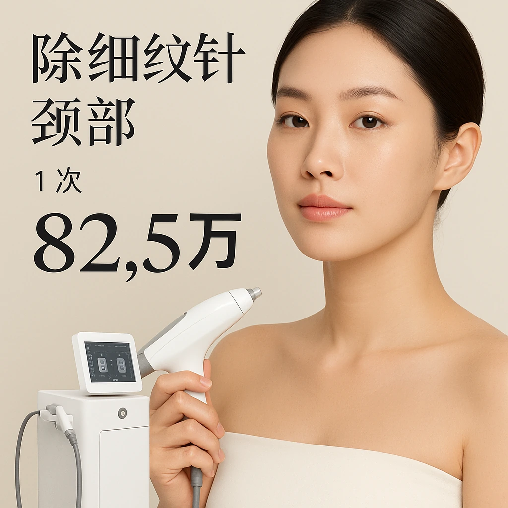 除细纹针颈部
